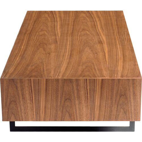 Rey Rectangular Coffee Table, Walnut 3 Rey Rectangular Coffee Table, Walnut