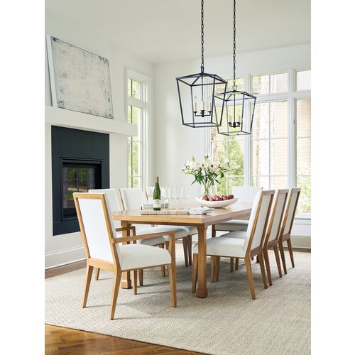Laguna Sycamore Rectangular Extension Dining Table, Natural 9 Laguna Sycamore Rectangular Extension Dining Table, Natural