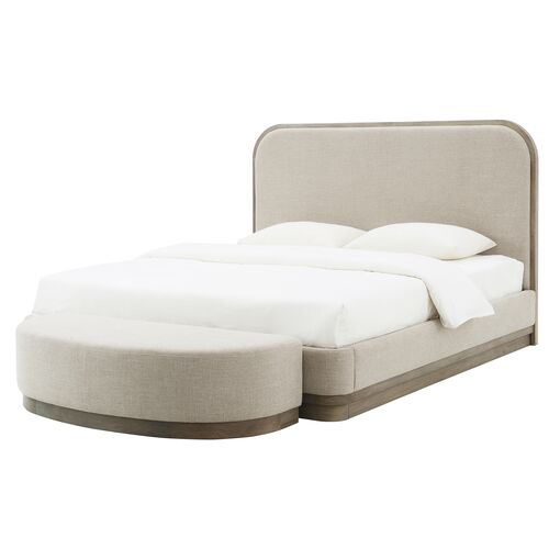 Scarlett Bed, Tan Performance 2 Scarlett Bed, Tan Performance